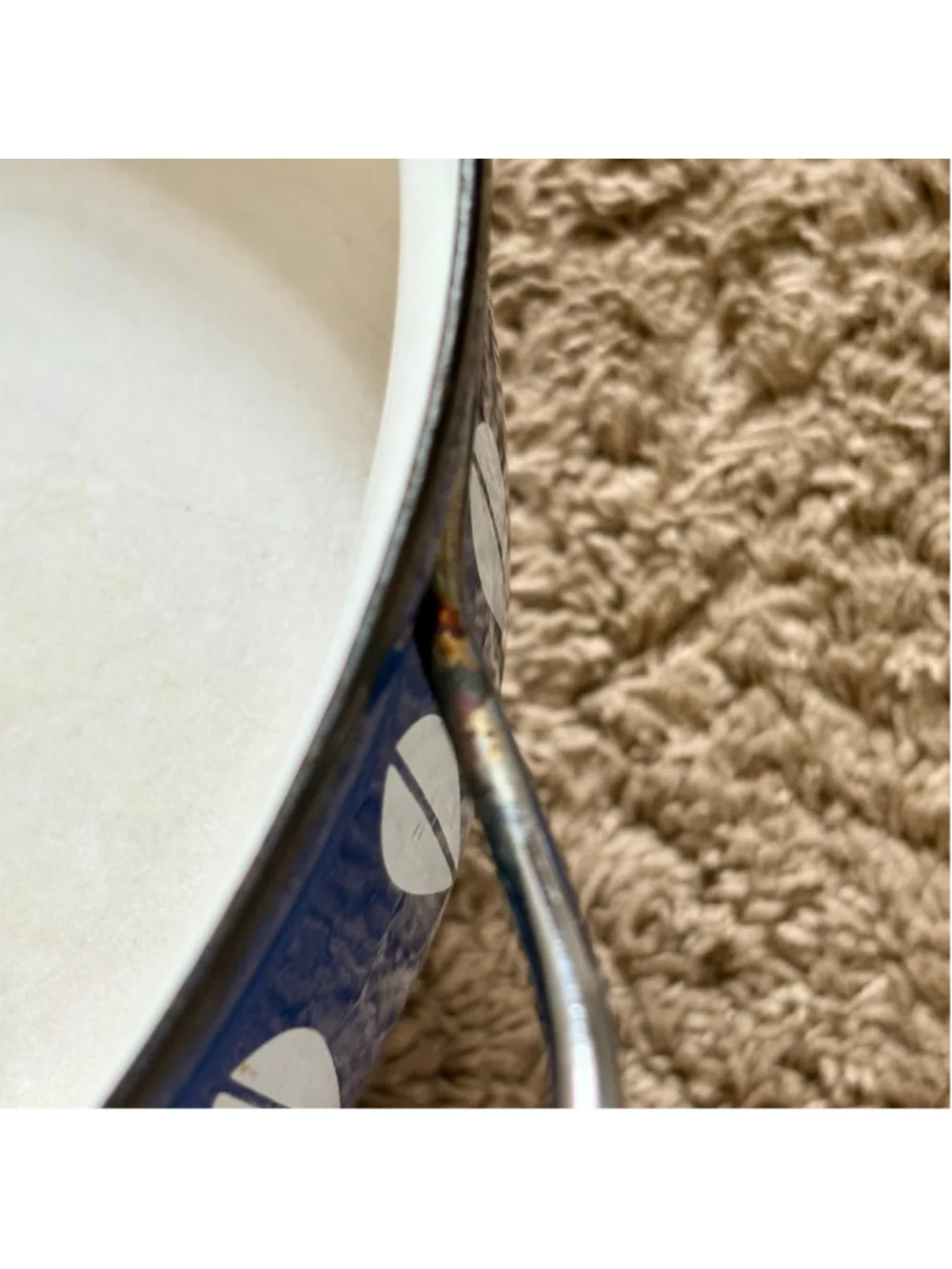 Cathrine Holm Blue Lotus Blue & White Enamel Cookware